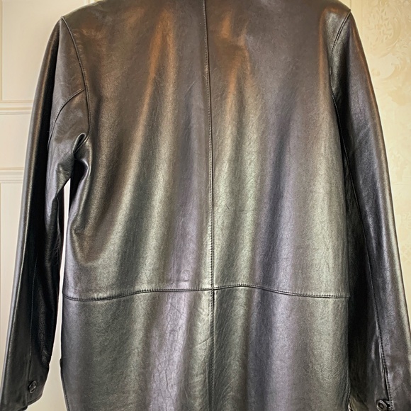 Will Smith Collection, Vintage black leather shirt/jacket - Picture 4 of 5
